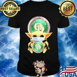 Baby yoda hug old dominion freight line covid-19 shirt