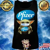 Baby yoda hug Phzer Mask Covid-19 s Tank top