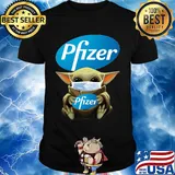 Baby yoda hug Phzer Mask Covid-19 shirt
