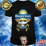 Baby Yoda mask hug Days Inn by Wyndham shirt