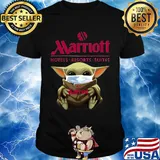 Baby Yoda mask hug Marriott hotels Resorts suites shirt