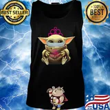 Baby Yoda mask hug Paparazzi Independent consultant s Tank top