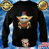 Baby Yoda mask hug Petco s Sweater