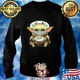 Baby Yoda mask hug Sprouts Farmers market s Sweater