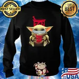 Baby Yoda mask hug Walgreens s Sweater
