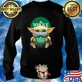 Baby Yoda mask hug Whole foods market s Sweater