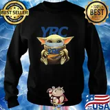 Baby Yoda mask hug YRC Freight s Sweater