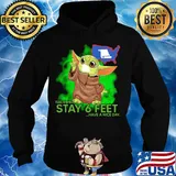 Baby yoda wear mask please remember stay 6 feet have a nice day s Hoodie