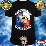 Band of sisters texas nurse flag covid-19 shirt