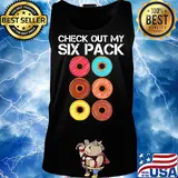 Check out my six pack donut s Tank top