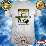 Clemente Born 21 I was born to play baseball shirt
