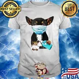 Dachshund mask wash your hand shirt