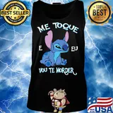 Disney stitch me toque e eu vou te morder s Tank top