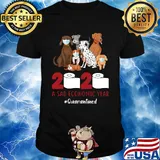 Dog 2020 a sad economic year #quarantined shirt