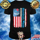 Domino’s pizza american flag shirt