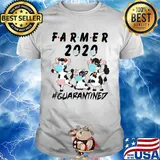 Farmer 2020 #quarantined Cow shirt