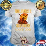 Final fantasy X social distance training since 2001 t-shirt