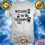 Harry Potter wizard in training engorgio charm enlanges on item wingardium leviosa shirt