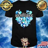 Heart I'm dolphinsaholic shirt
