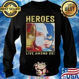 Heroes Live Among Us Iron Man Nurse and Captain America s 17