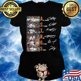 Houston Astros alex bregman josh reddick jose altuve all team signatures s Ladies tee