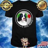 I hate people Companion Dog shirt