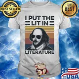 I put the lit in literature vintage shirt
