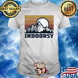 Indoorsy for the Basic City Girl Mountain Vintage shirt