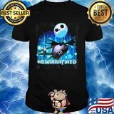 Jack Skellington face mask quarantined shirt