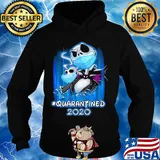 Jack Skellington quarantined 2020 Disney mask Covid-19 s Hoodie
