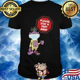 Jeff wear mask please stay 6 feet away covid-19 shirt
