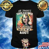 Joaquin phoenix joker ne jamais sous-estimer un homme qui est ne en aout shirt