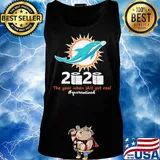 Miami dolphins 2020 the year when shit got real quarantined toilet paper mask covid-19 s Tank top
