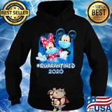 Mickey and Minnie quarantined 2020 mask Disney s Hoodie