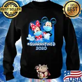Mickey and Minnie quarantined 2020 mask Disney s Sweater