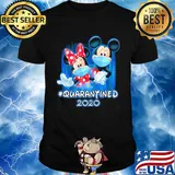 Mickey and Minnie quarantined 2020 mask Disney shirt