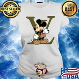 Mickey Mouse Louis Vuitton s Ladies tee
