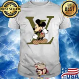 Mickey Mouse Louis Vuitton shirt
