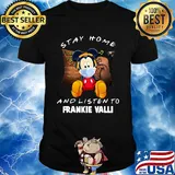 Mickey Mouse stay home and listen to Frankie Valli shirt