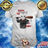 Negan cat eeny meeny miny meow shirt