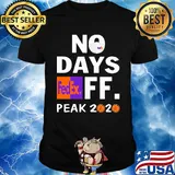 No days FedEx FF. peak 2020 virus mask shirt