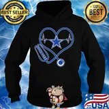 Nurse dallas cowboys stethoscope heart s Hoodie