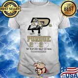 Purdue 2020 the year when shit got real quarantined mask shirt