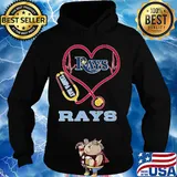 Rays Tampa bay hearbeat Stethoscope s Hoodie