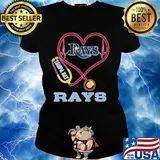 Rays Tampa bay hearbeat Stethoscope s Ladies tee