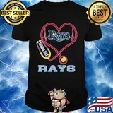 Rays Tampa bay hearbeat Stethoscope shirt