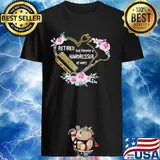 Retired but forever a hairdresser at heart flowers shirt