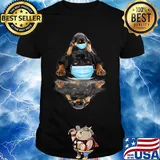 Rottweilers mask water mirror shirt
