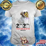 Shih Tzu 2020 the year when shit got real quarantined shirt