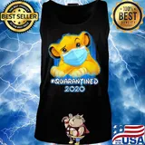 Simba quarantined 2020 Disney mask Covid-19 s Tank top